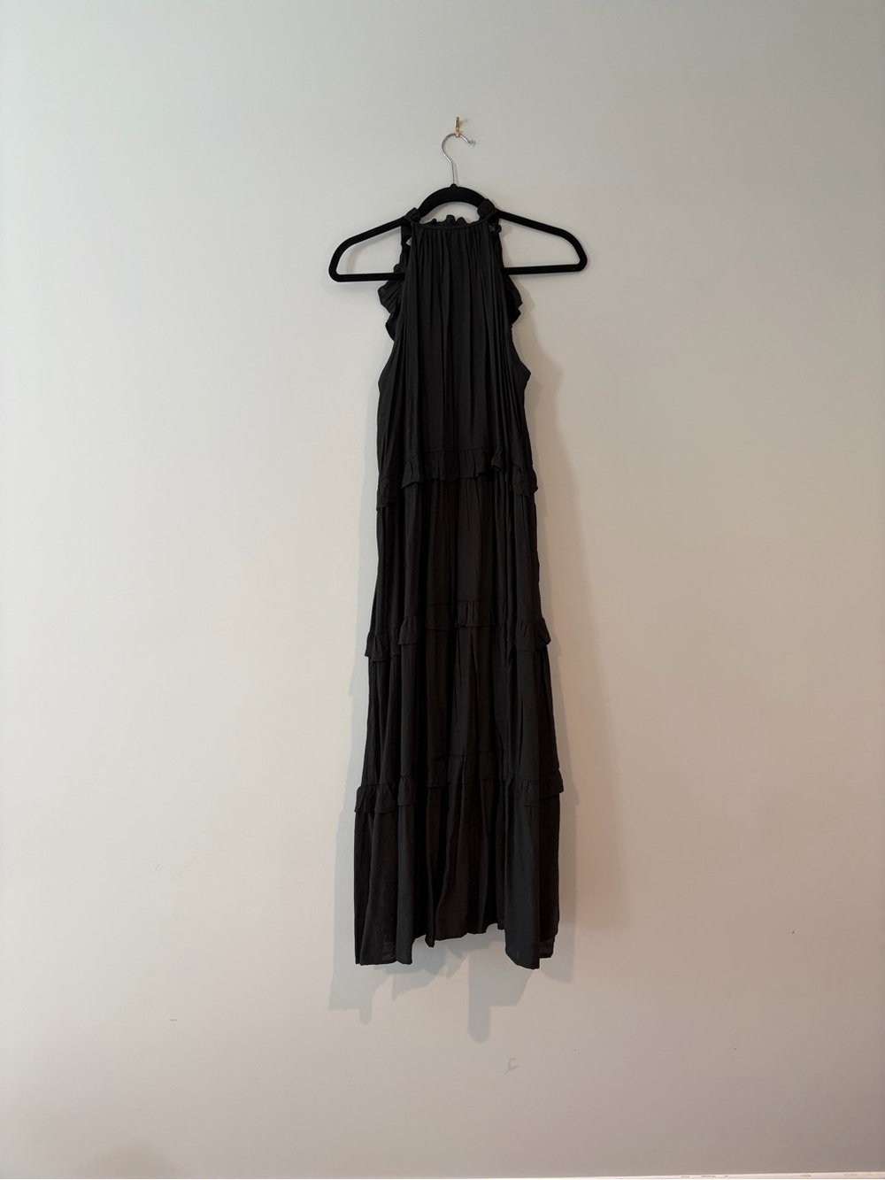 Talula Black Ruffle High-Low Dress - Picture 4 of 6